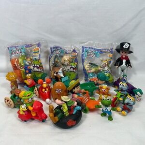 Vintage Junk Drawer Toys Fast Food McDonalds BurgerKing Rugrats Muppets Simpsons